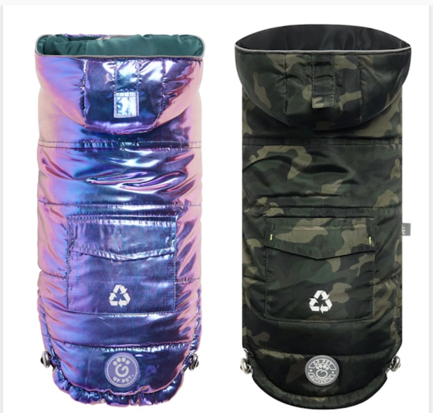 Eco Friendly Dog Jacket - Reflective Dog Coat