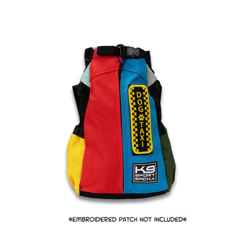 Dog hiking backpack- Multicolor